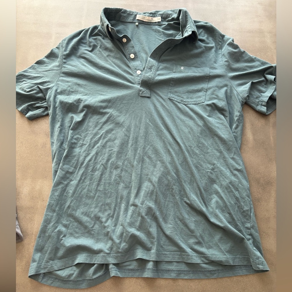 Criquet Teal Polo Shirt
